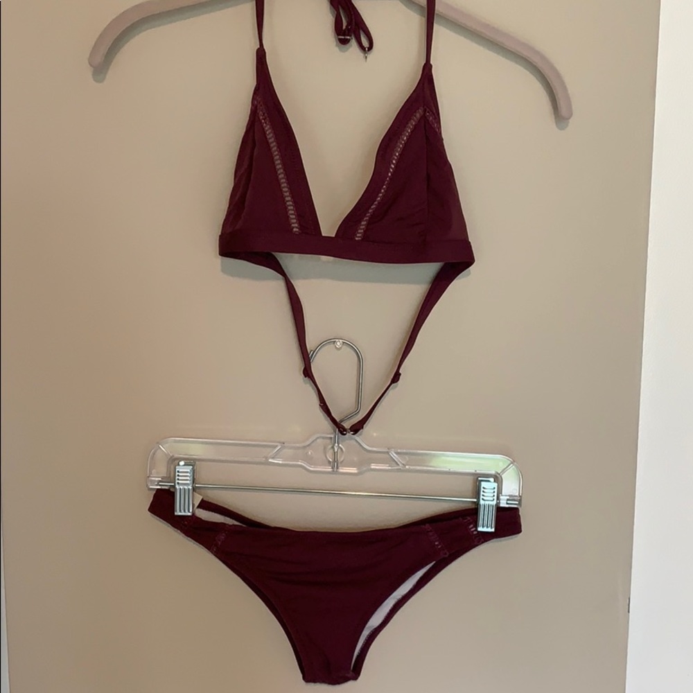 Rhythm purple bikini lightly used